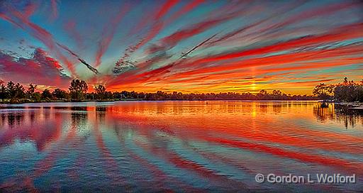 Rideau Canal Sunset_P1190555-60.jpg - Photographed along the Rideau Canal Waterway at Smiths Falls, Ontario, Canada.